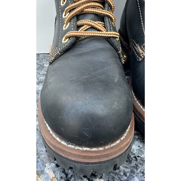 Gat Tank Tall Lace Up Lug Logger Boots Men\'s Size 4.5 main image 10